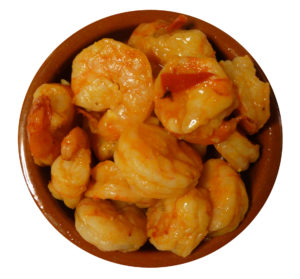 gambas_knoflook
