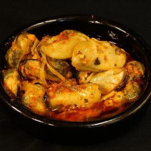 Mosseltjes / mejillones en escabeche