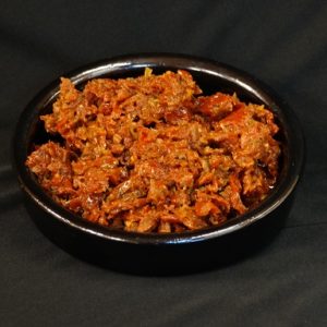 Zontomaat tapenade, tapenade