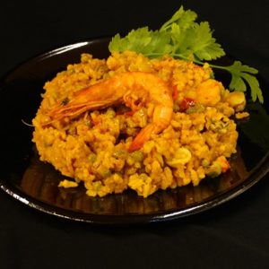 Paella mixta / paella met vis en kip